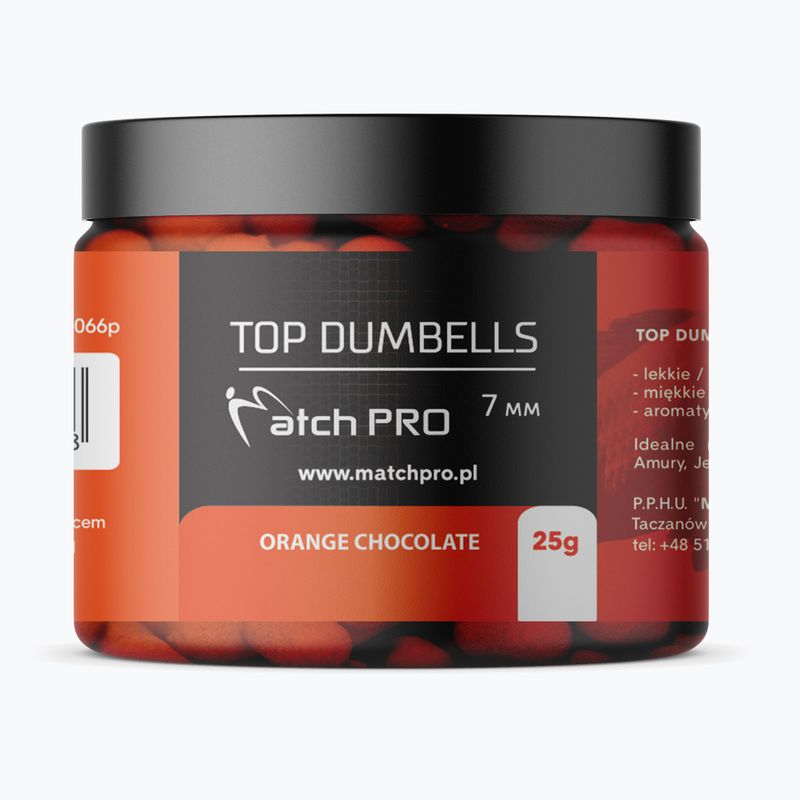 MatchPro Top Chocolate Orange 7 mm Hantel Hookbait 979237