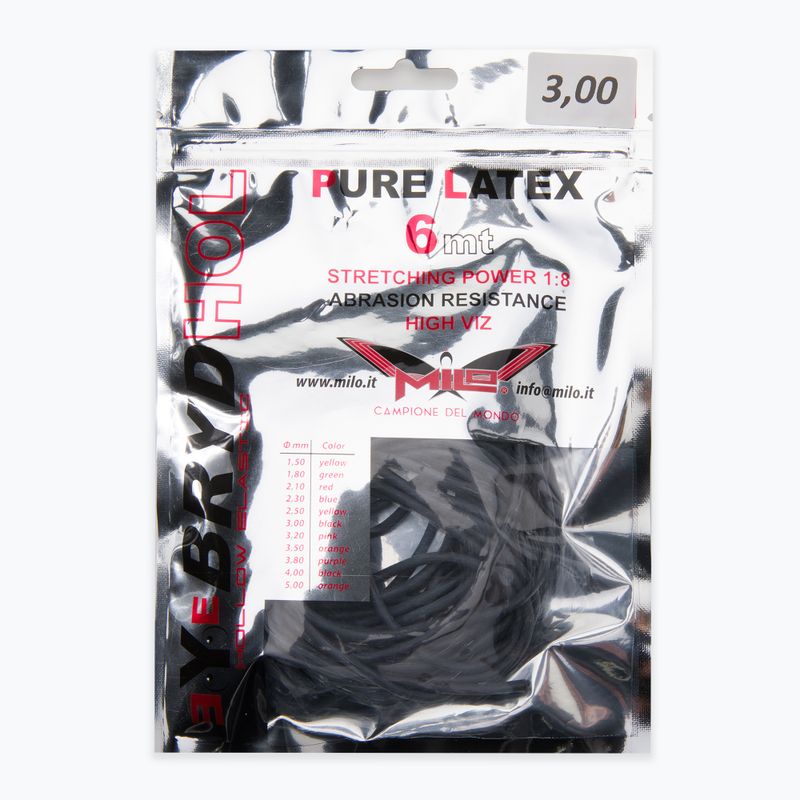 Milo Blank Eyebrydhol Stange Stoßdämpfer 6m schwarz 606VV0100 D03