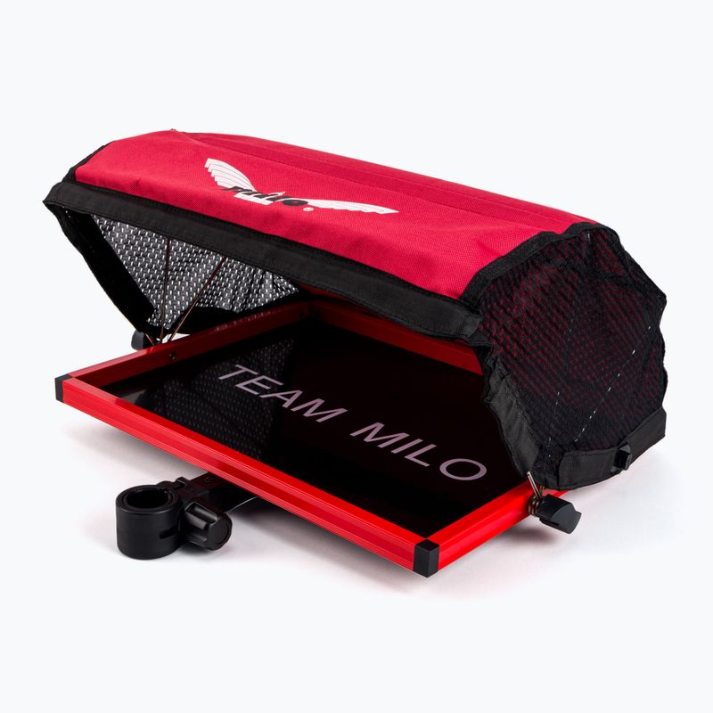 Regal für Milo Piatto Metallplattform schwarz und rot 4C8SBA023