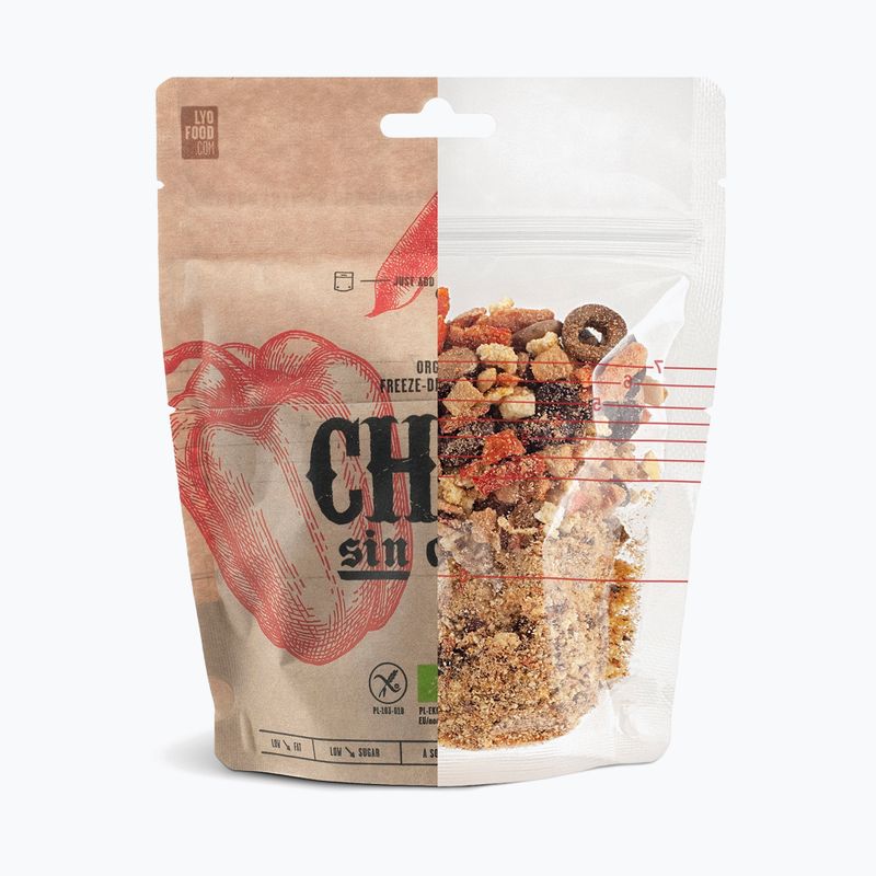 Gefriergetrocknete Lebensmittel LYOFOOD Eko Chili sin Carne 270 g 2