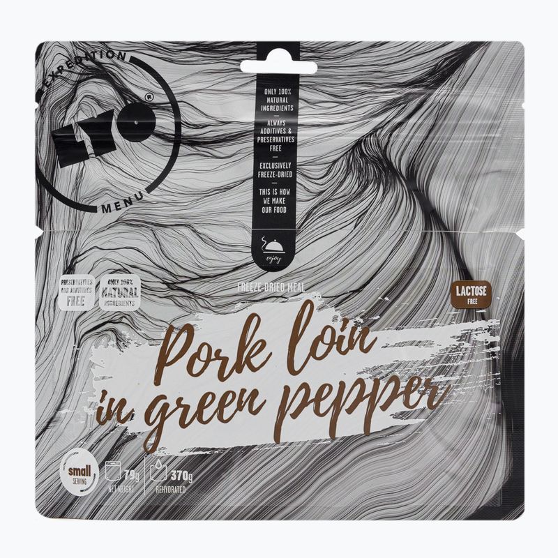 Gefriergetrocknete Lebensmittel LYOFOOD Schweinelende mit grüner Pfeffersauce LF-7524
