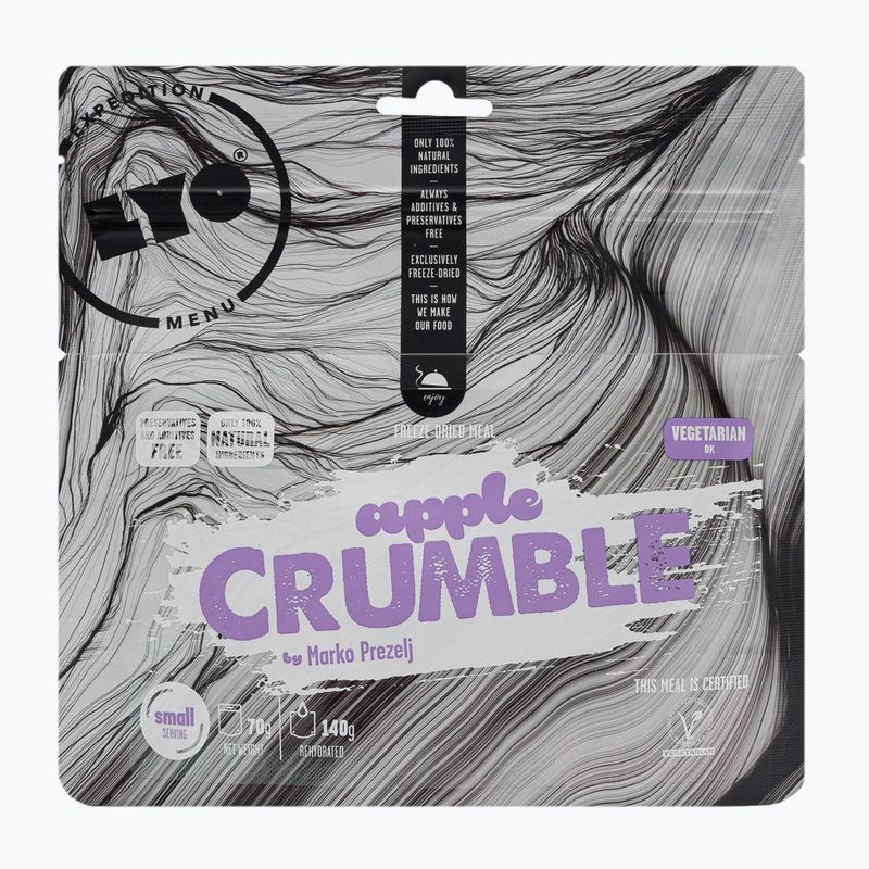 Gefriergetrocknete Lebensmittel LYOFOOD Apfel-Crumble LF-7821