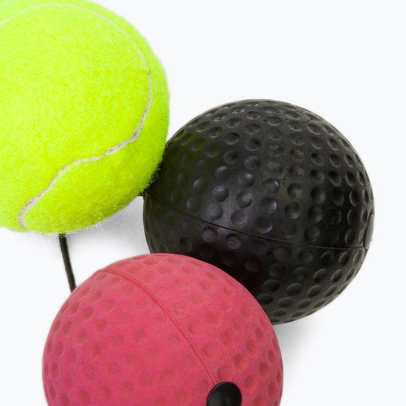 Bushido Kopf reflex boxen ball rot 15652 2