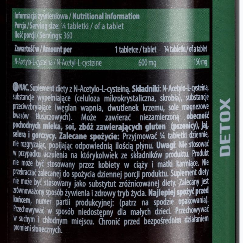 NAC Essence 600mg Leberregeneration 90 Tabletten ESS/002 2