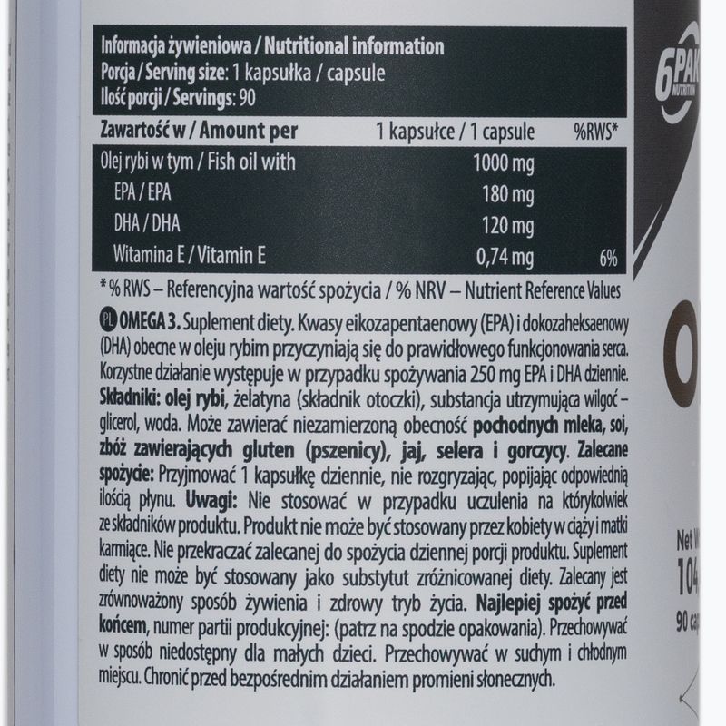 EL Omega 3 6PAK Fettsäuren 90 Kapseln PAK/091 2