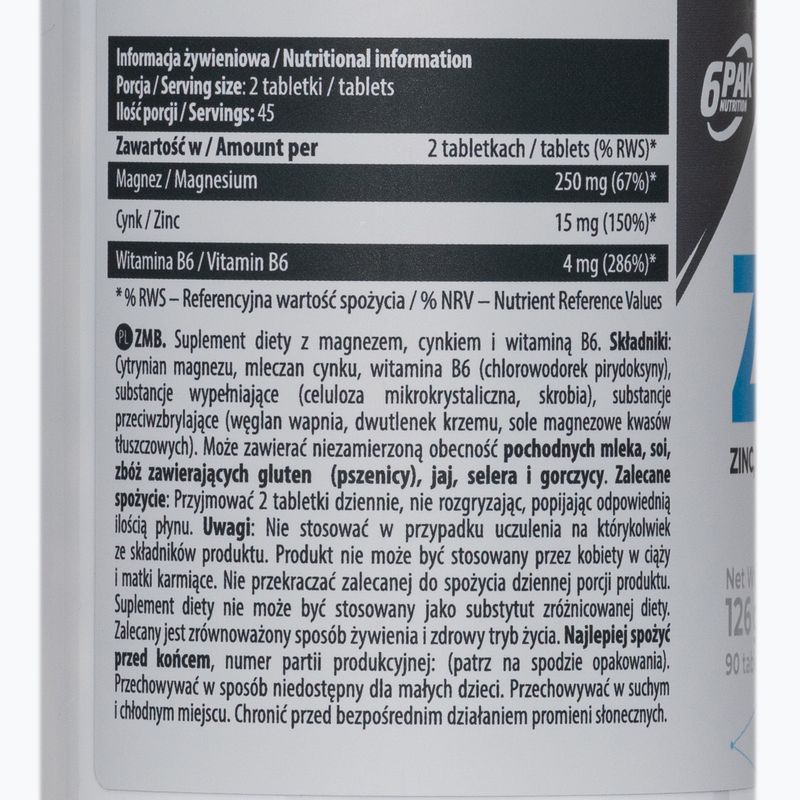 EL ZMB 6PAK B6+Magnesium+Zink 90 Tabletten PAK/095 2