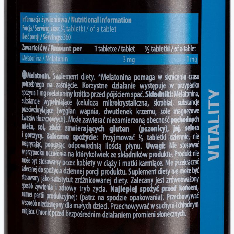Melatonin Essenz 3mg Melatonin 120 Tabletten ESS/046 2