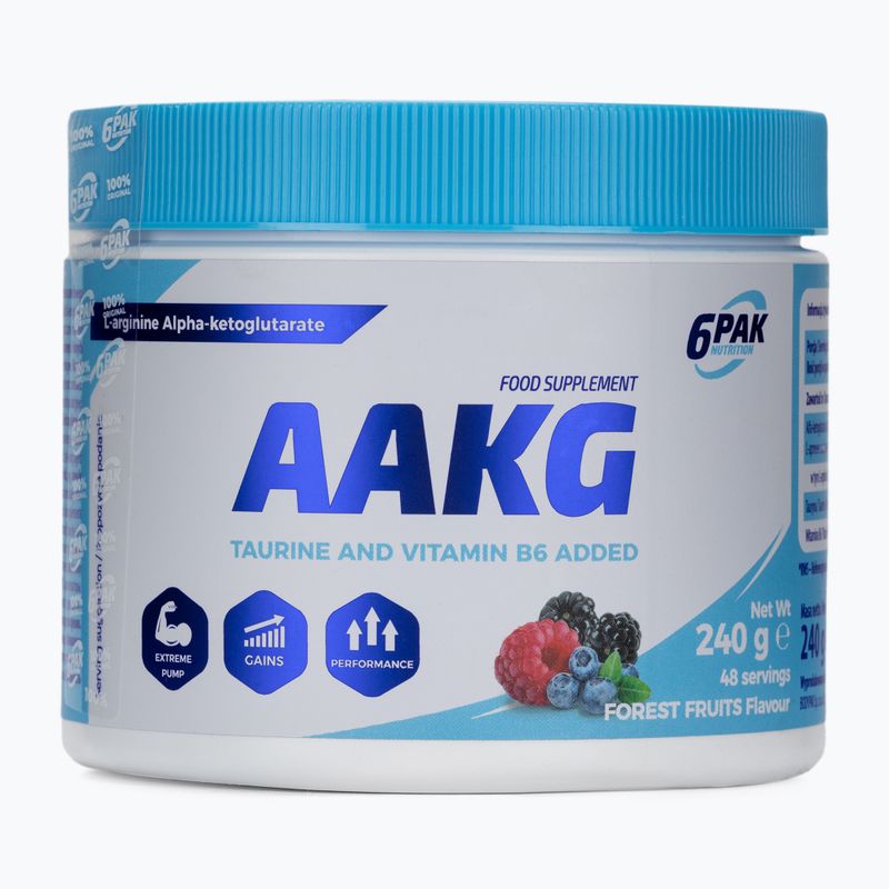 Pre-Workout 6PAK AAKG 240g Waldfrüchte PAK/154#OWLES