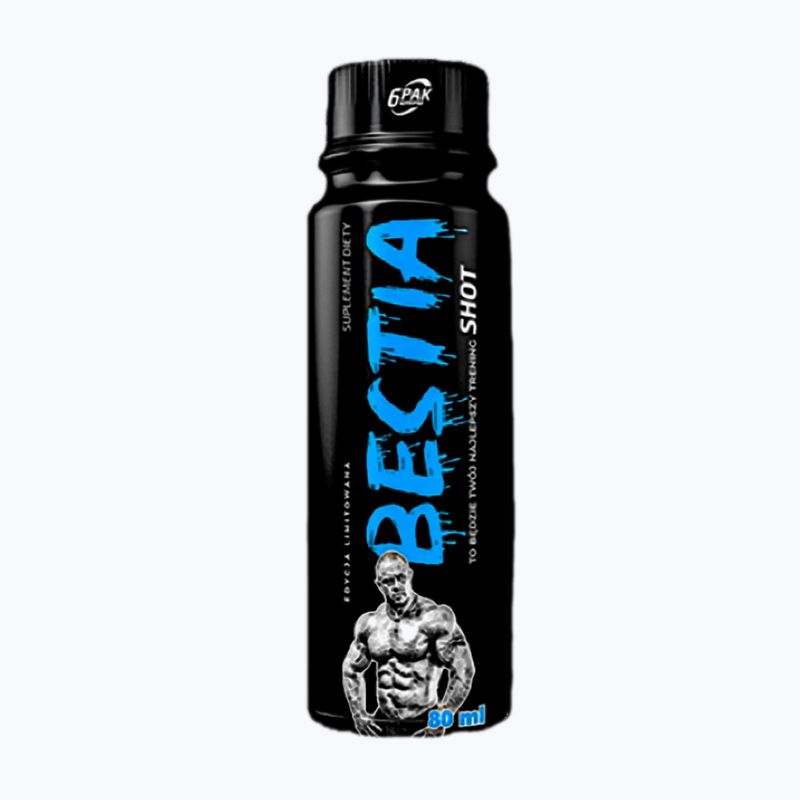Przedtreningówka 6PAK Bestia 8ml tropische Frucht PAK/39