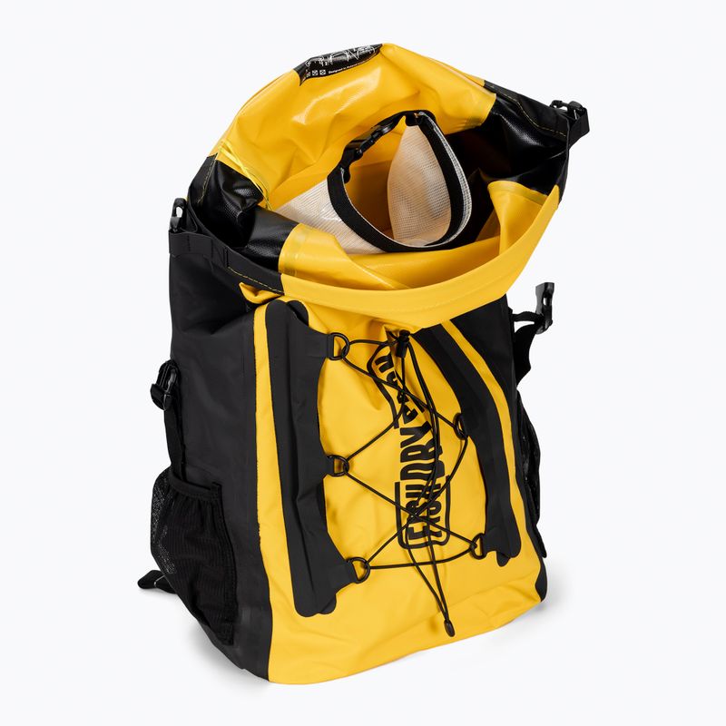 FishDryPack Explorer 40l gelb FDP-EXPLORER40 wasserdichter Rucksack 7