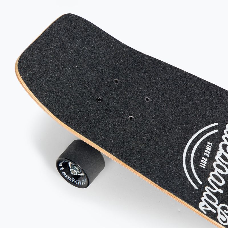Fish Skateboards Alaia Cruiser-Skateboard schwarz CR-ALA-SIL-BLA 6