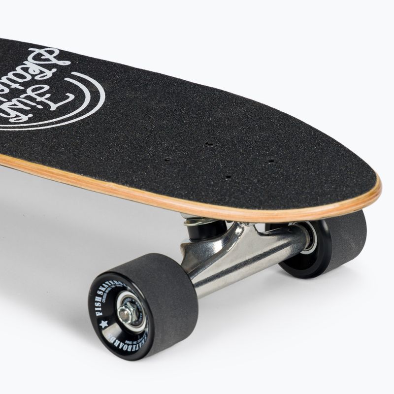 Fish Skateboards Alaia Cruiser-Skateboard schwarz CR-ALA-SIL-BLA 7