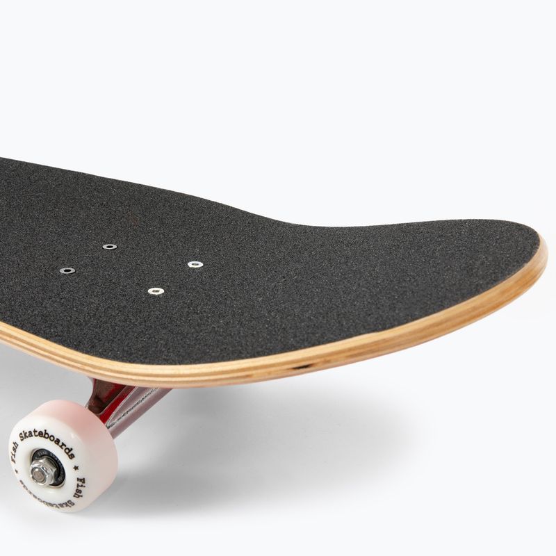 Fish Skateboards James Anfänger klassisches Skateboard 8.0  rot 7