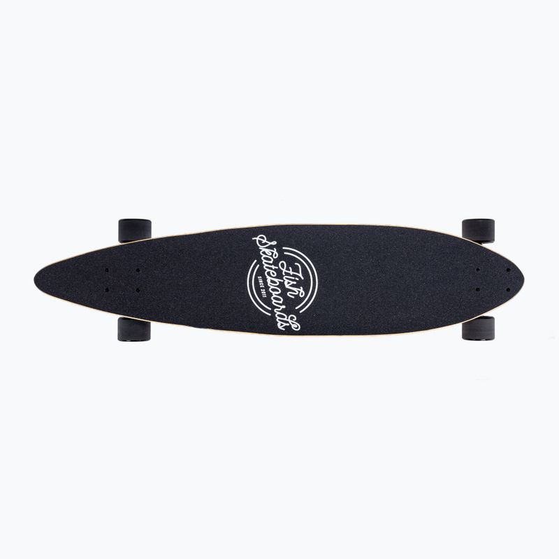 Fish Skateboards Pixie Longboard blau LONG-PIX-SIL-BLA 4