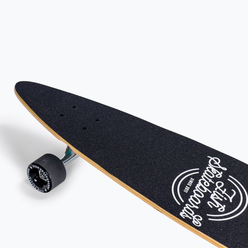 Fish Skateboards Pixie Longboard blau LONG-PIX-SIL-BLA 6