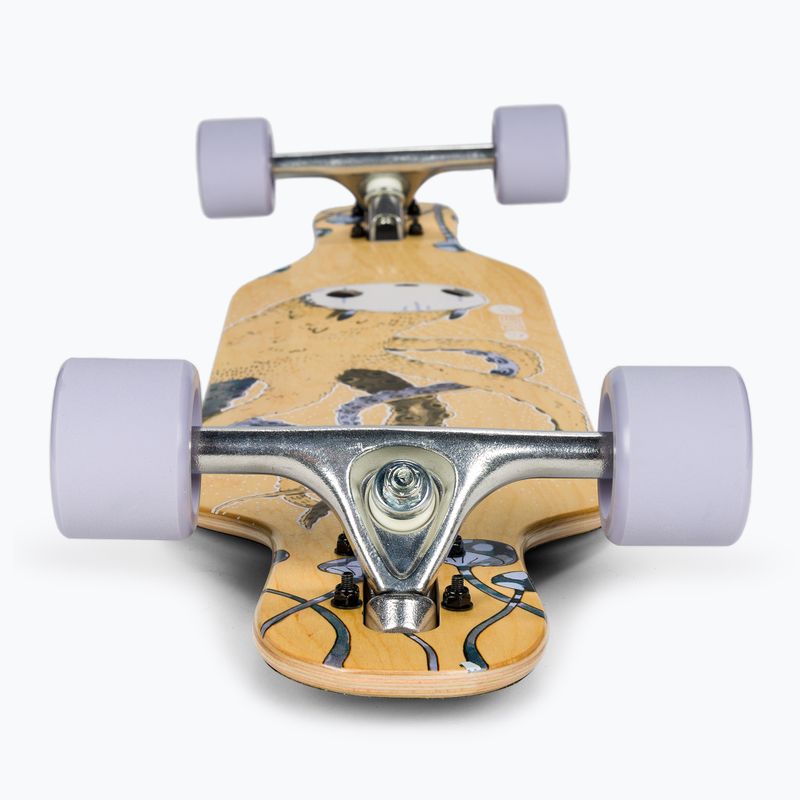 Fish Skateboards Octopus Longboard beige LONG-OCT-SIL-PUR 5