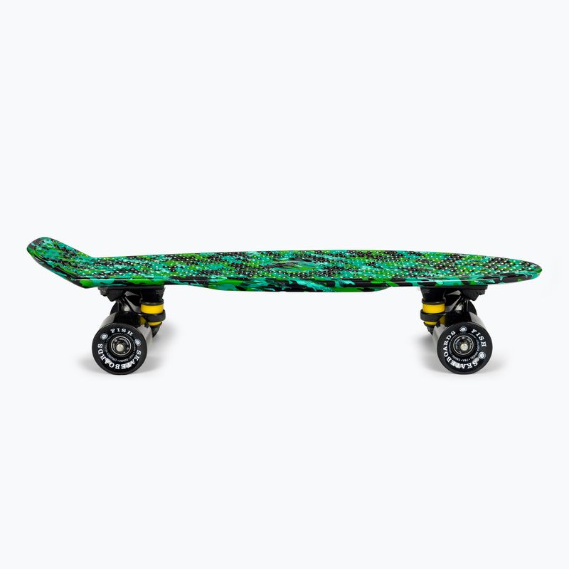 Fish Skateboards Print Camo grün FS-FB-CAM-BLA-BLA Skateboard 2