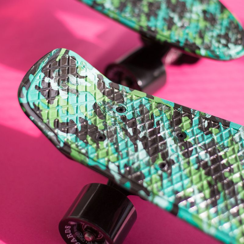 Fish Skateboards Print Camo grün FS-FB-CAM-BLA-BLA Skateboard 13