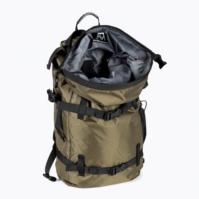 FishDryPack Sherpa 20l brauner wasserdichter Rucksack FDP-SHERP 7