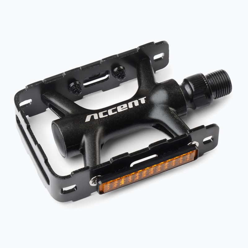 ACCENT Fahrradpedale Indium schwarz