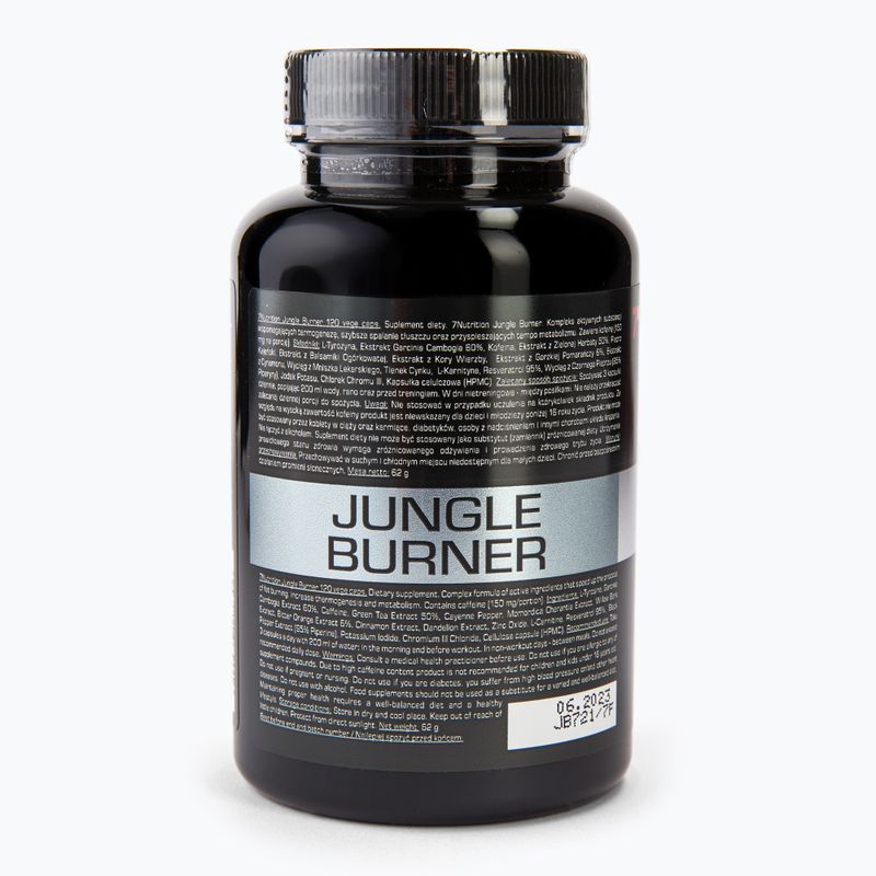 Jungle Burner 7Nutrition Fettverbrenner 120 Kapseln 7Nu000005 2