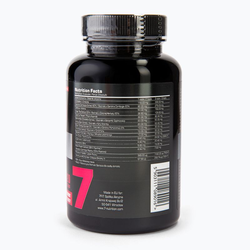 Jungle Burner 7Nutrition Fettverbrenner 120 Kapseln 7Nu000005 3