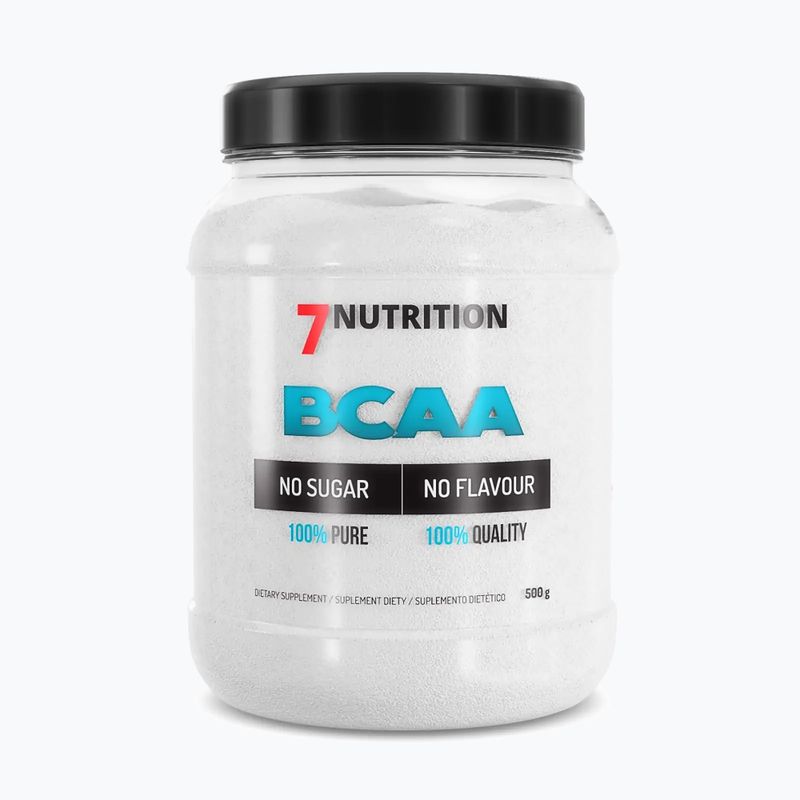BCAA 100% 7Nutrition Aminosäuren 500g 7Nu000167-500