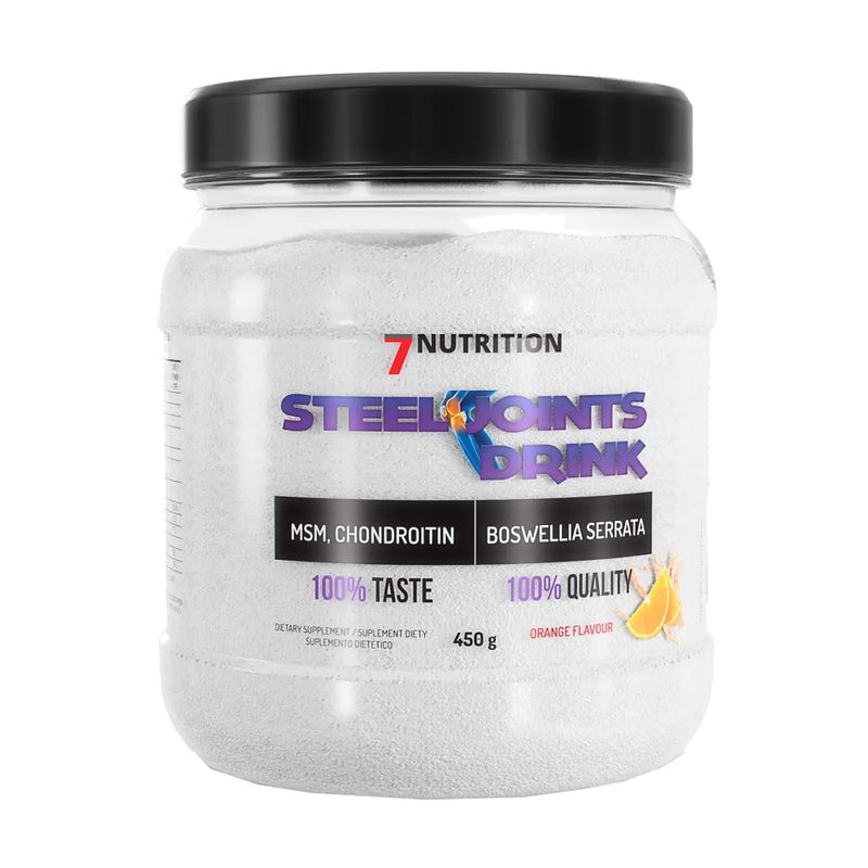 Steel Joints Drink 7Nutrition Gelenkregeneration 450g orange 7Nu000027
