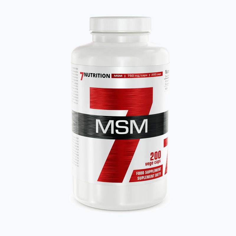 MSM 7Nutrition 750mg Gelenkregeneration 200 Kapseln 7Nu000139