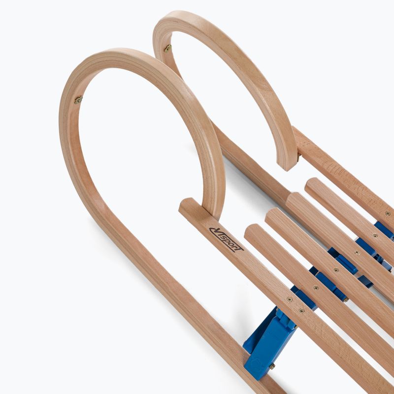 VT-Sport Klappschlitten Lamb's Horns 110 Blau 10