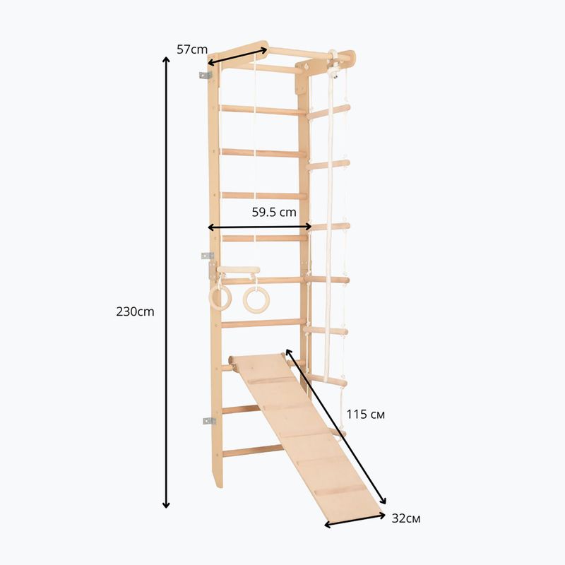 RINAGYM SPR B+SLIDE Gymnastikleiter 6