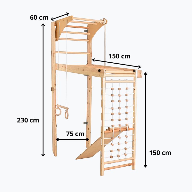 RINAGYM Transformer Gymnastikleiter 5