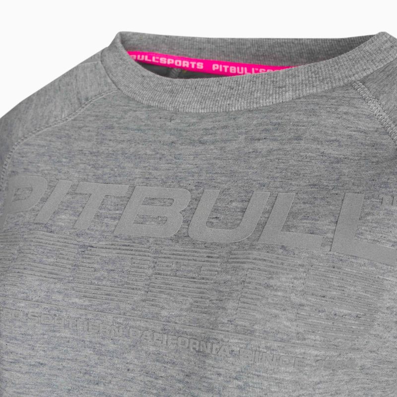 Damen-Sweatshirt Pitbull West Coast Crewneck Athletica grey/melange 3