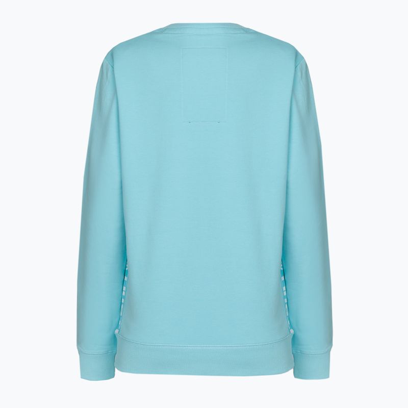 Damen-Sweatshirt Pitbull West Coast Crewneck F.Terry „Boxing" turquise 2