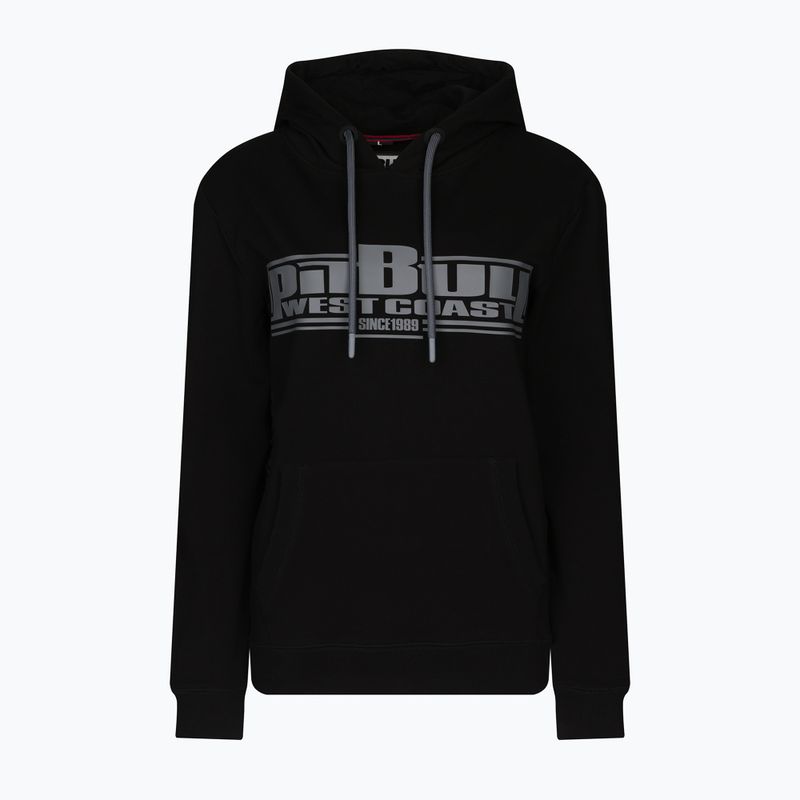 Damen-Sweatshirt Pitbull West Coast Hooded F.Terry „Boxing” black