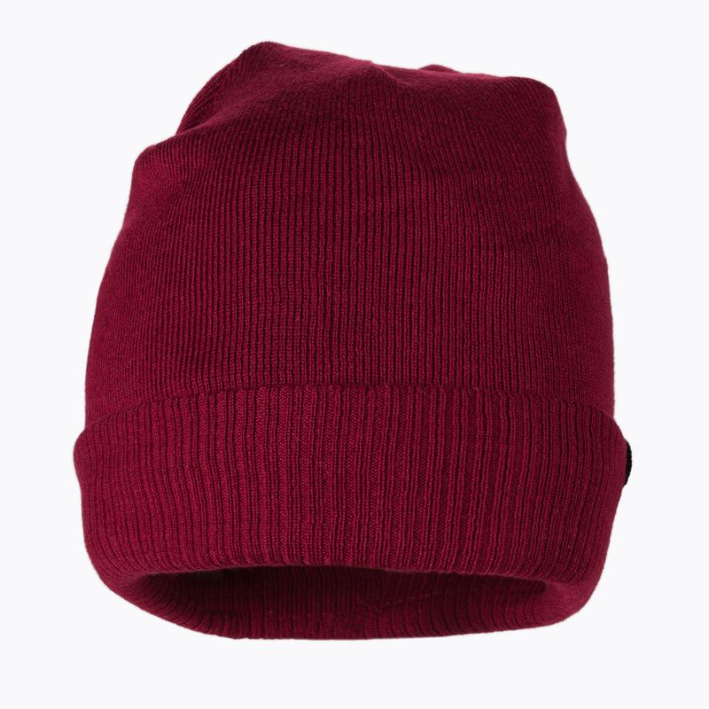 Wintermütze für Männer Pitbull West Coast Beanie Small Logo burgundy 2