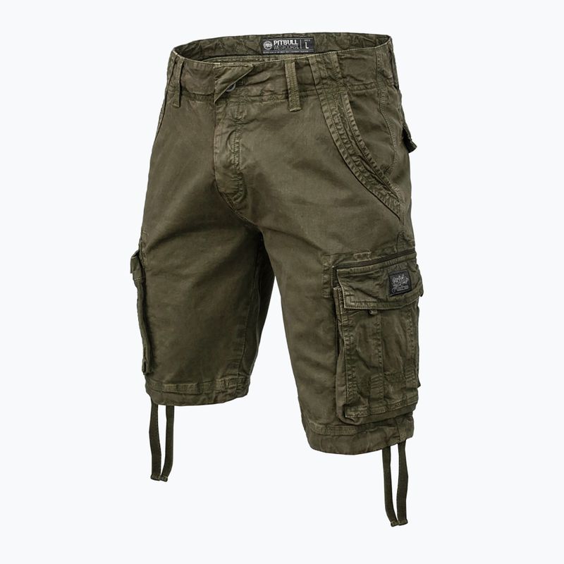 Herren Pitbull Cargo Carver olive Shorts