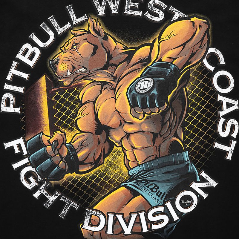 Herren-T-Shirt Pitbull West Coast Fight Club black 5