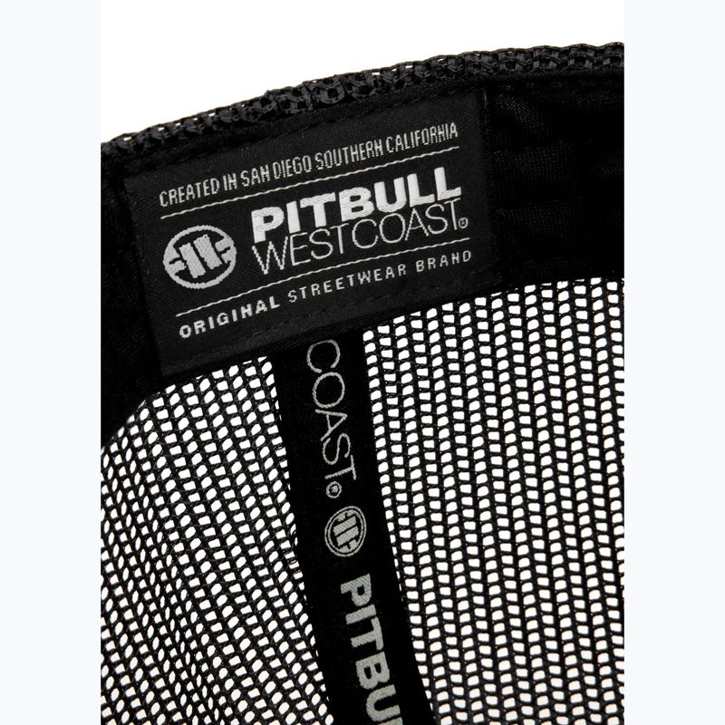 Pitbull Classic Boxing Wintermütze weiß/schwarz 6