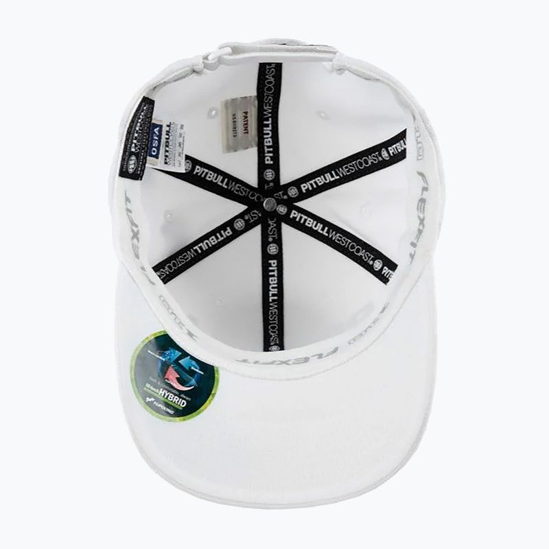 Pitbull Snapback Seascape Baseballmütze weiß 3