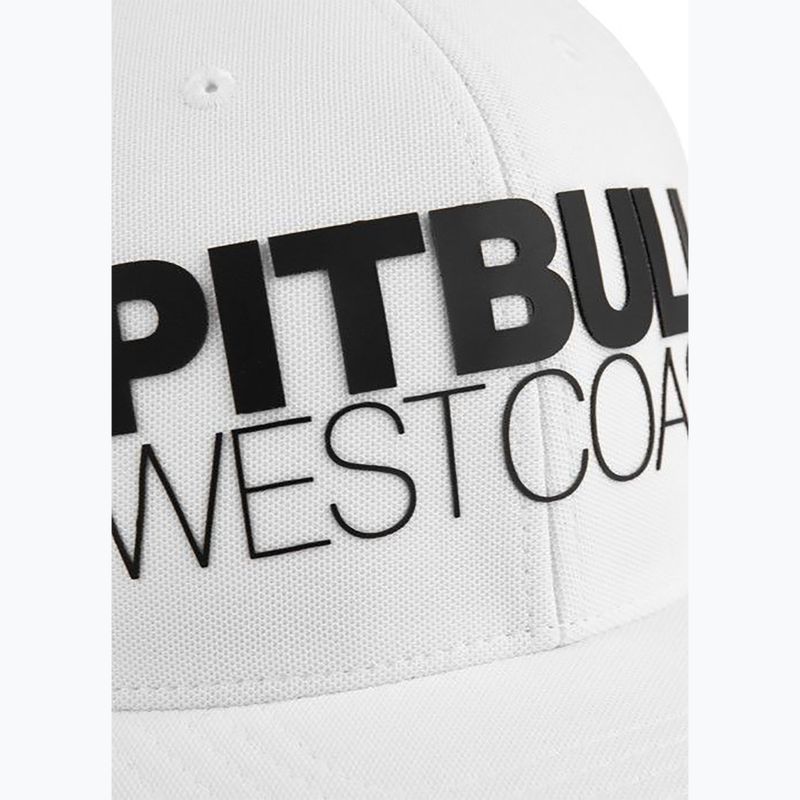 Pitbull Snapback Seascape Baseballmütze weiß 4
