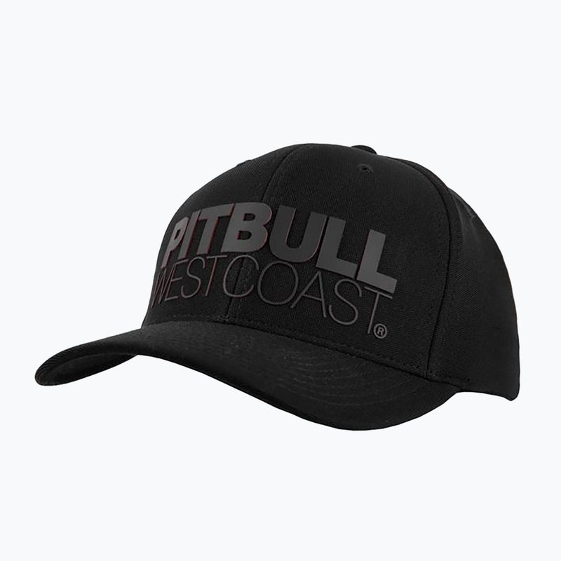 Pitbull West Coast Herren Snapback Seascape schwarz/rot Druck Kappe