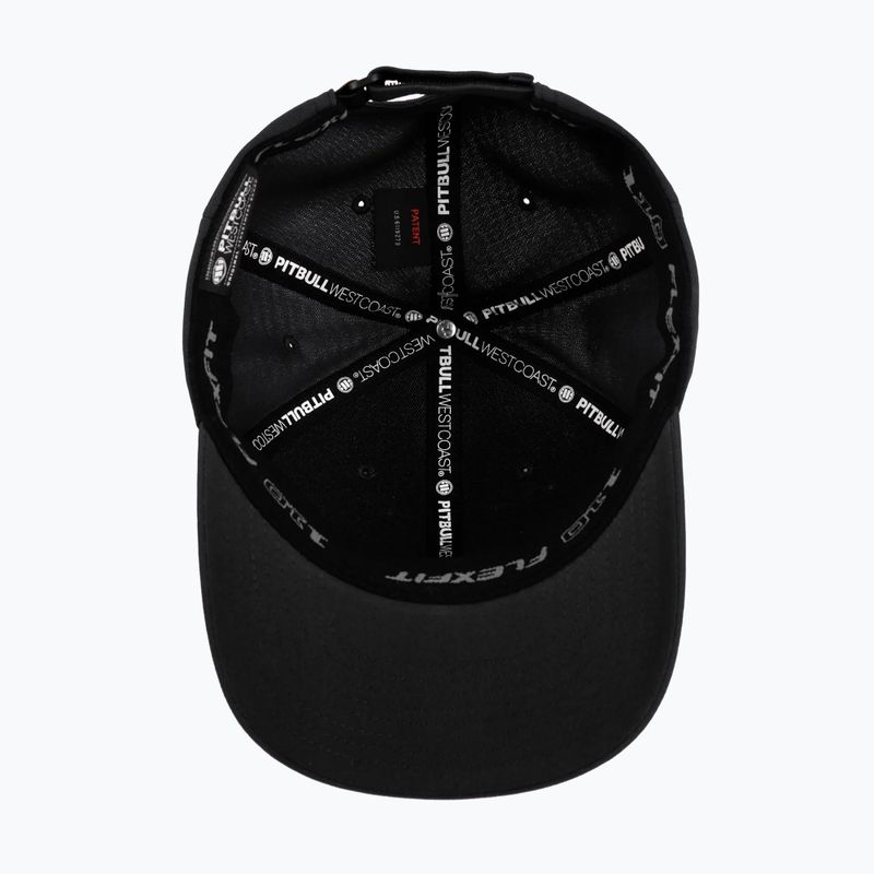 Pitbull Snapback Seascape schwarz/rot drucken Baseballkappe 3