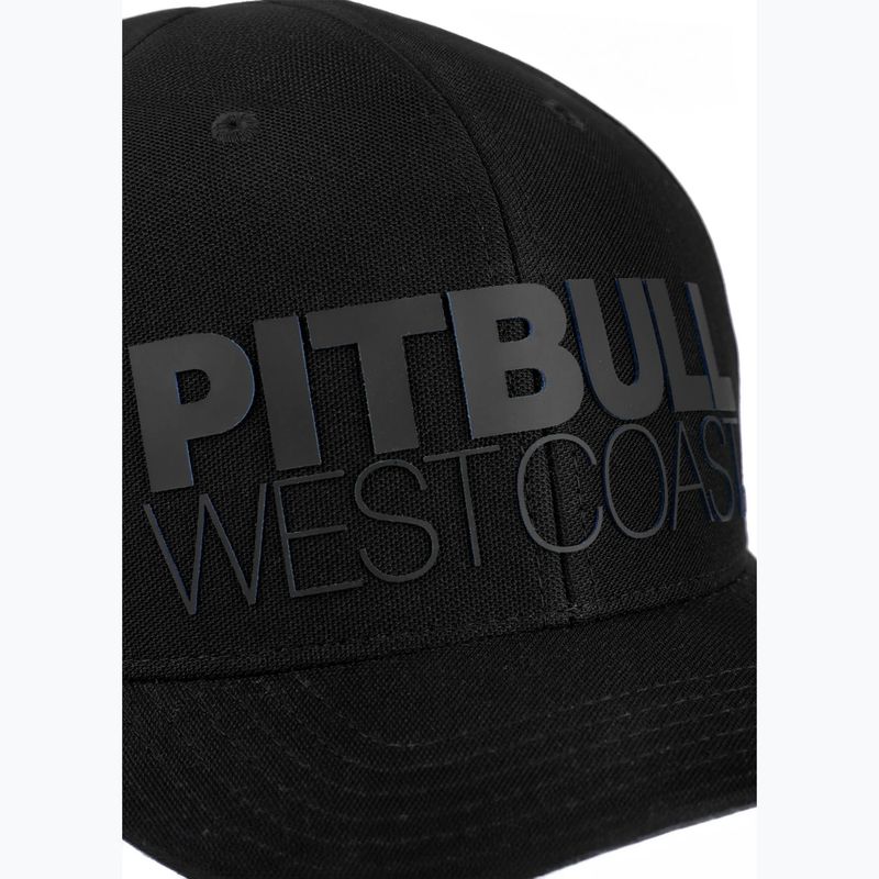 Pitbull Snapback Seascape schwarz/rot drucken Baseballkappe 4