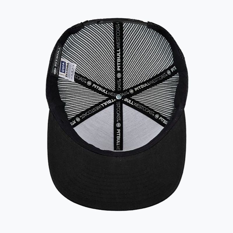 Pitbull Mesh Snapback Dogs Kappe schwarz 3