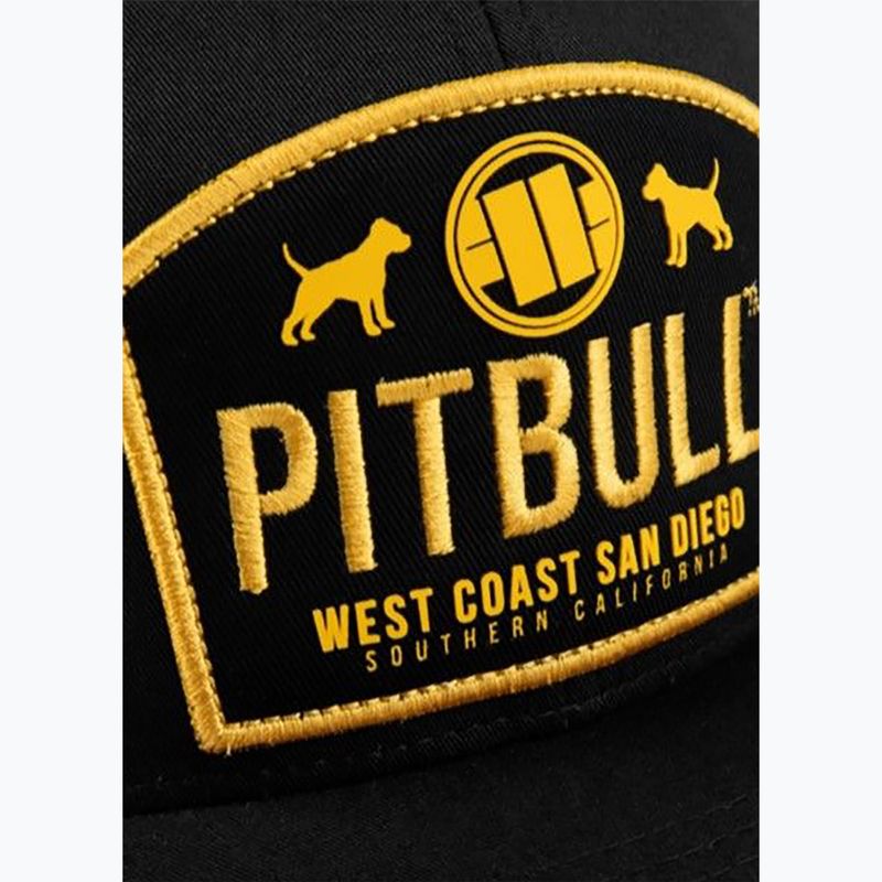 Pitbull Mesh Snapback Dogs Kappe schwarz 4
