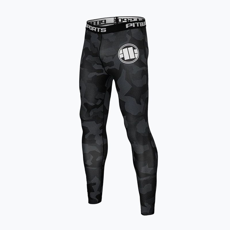 Leggings für Männer Pitbull West Coast Compr Pants Dillard grey camo