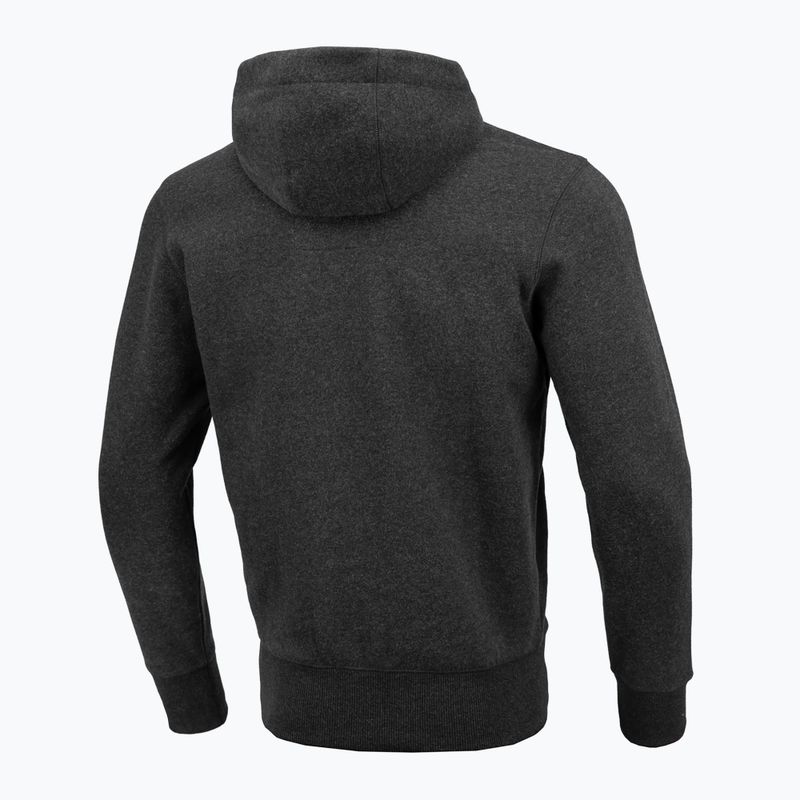 Sweatshirt für Männer Pitbull West Coast Hooded Small Logo 21 charcoal melange 2