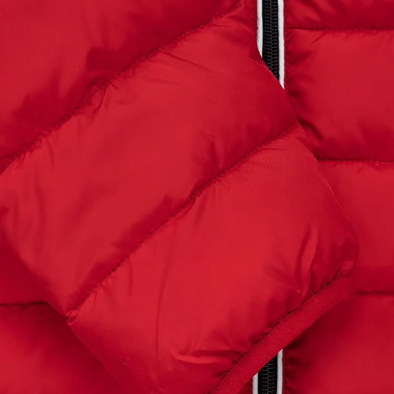 Herren Pitbull West Coast Gepolsterte Kapuzen Seacoast Winterjacke rot 8