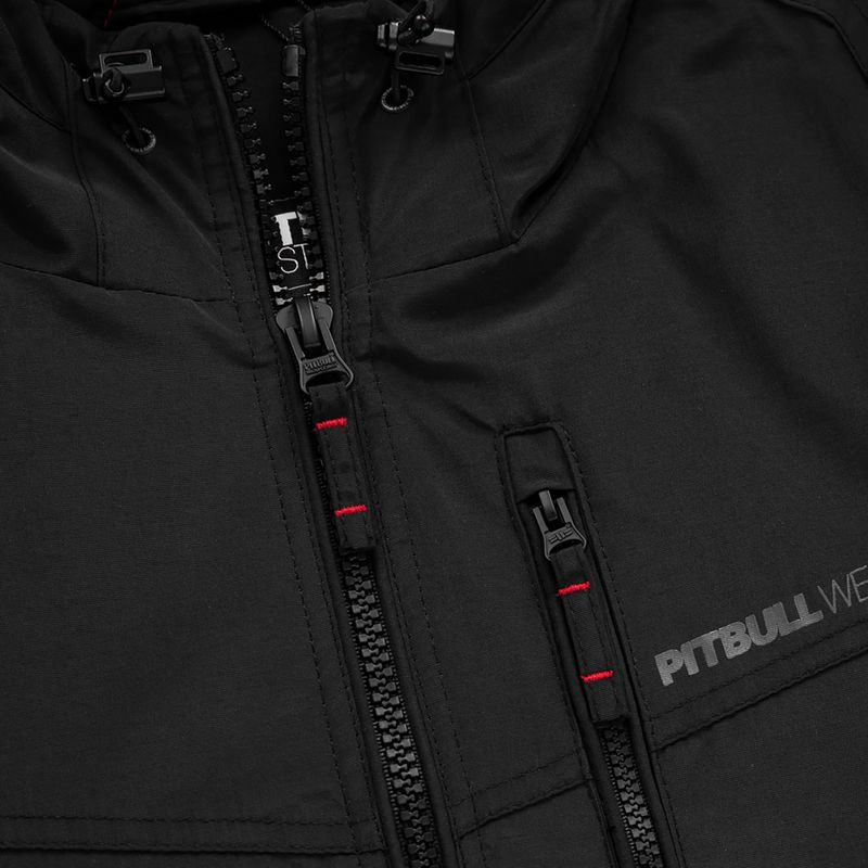 Winterjacke für Männer Pitbull West Coast Spinnaker 2 Hooded black 3